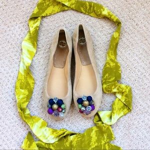 Beaded Flats by Lucky Penny for Anthropologie